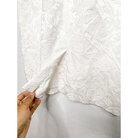 NWOT Albert Nipon Sleeveless Jacquard Dress - Picture 10 of 11